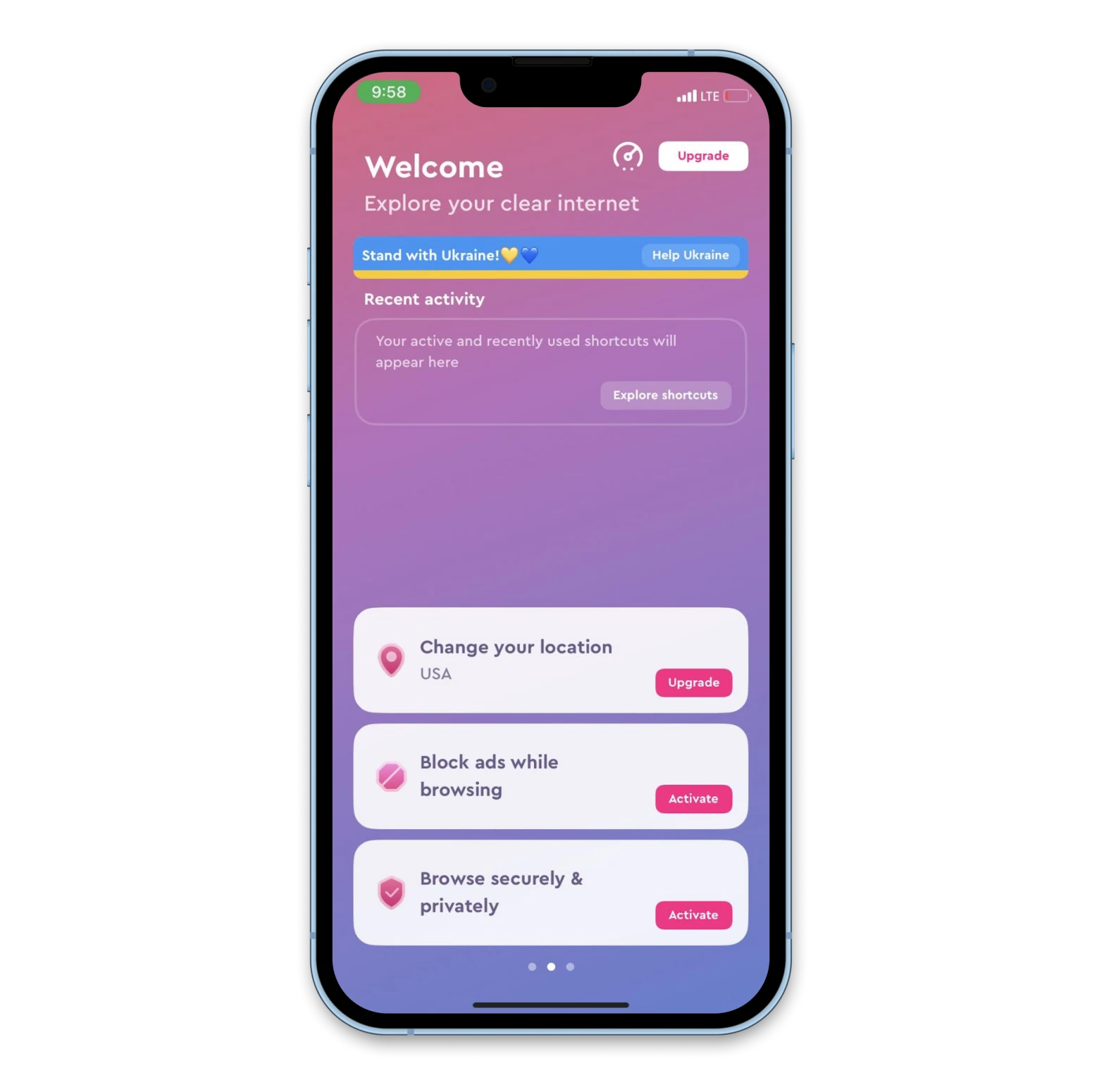 ClearVPN - secure browsing - iOS 
