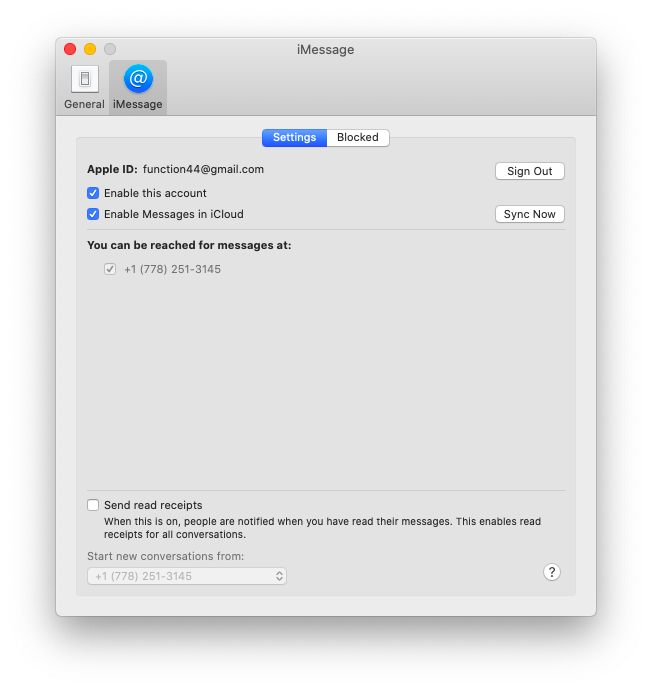 if you get on messages on a mac can you see it on the phone