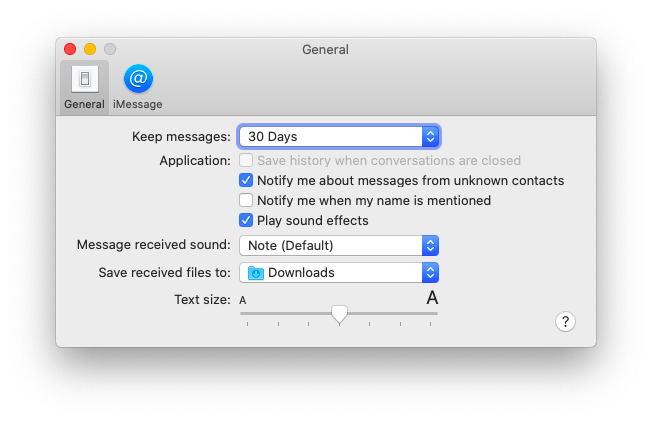 how to fix mac text messages