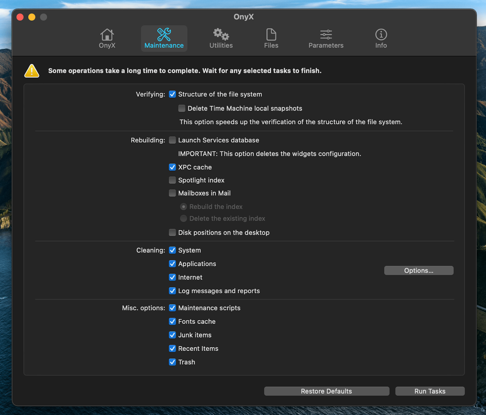 cleaning program for mac