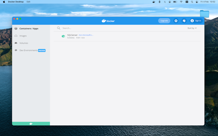 How to install SQL Server on Mac