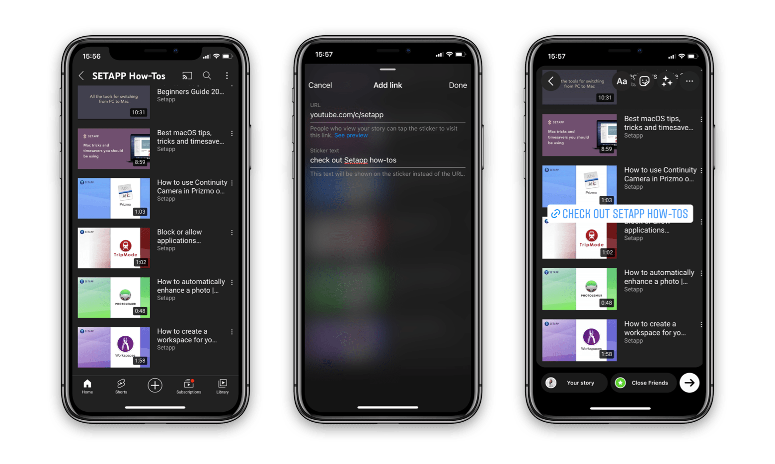 How to post video from YouTube to Instagram