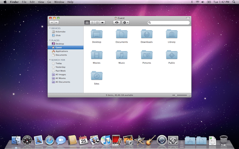 Mac OS X 10.6 (Snow Leopard)