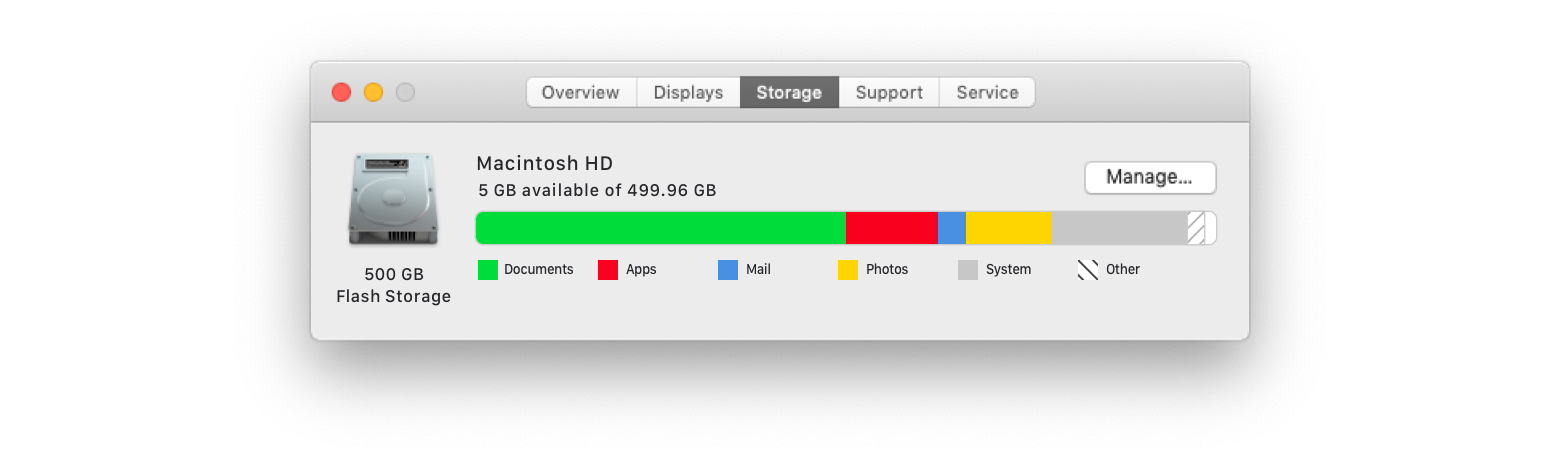 How to free up memory on mac