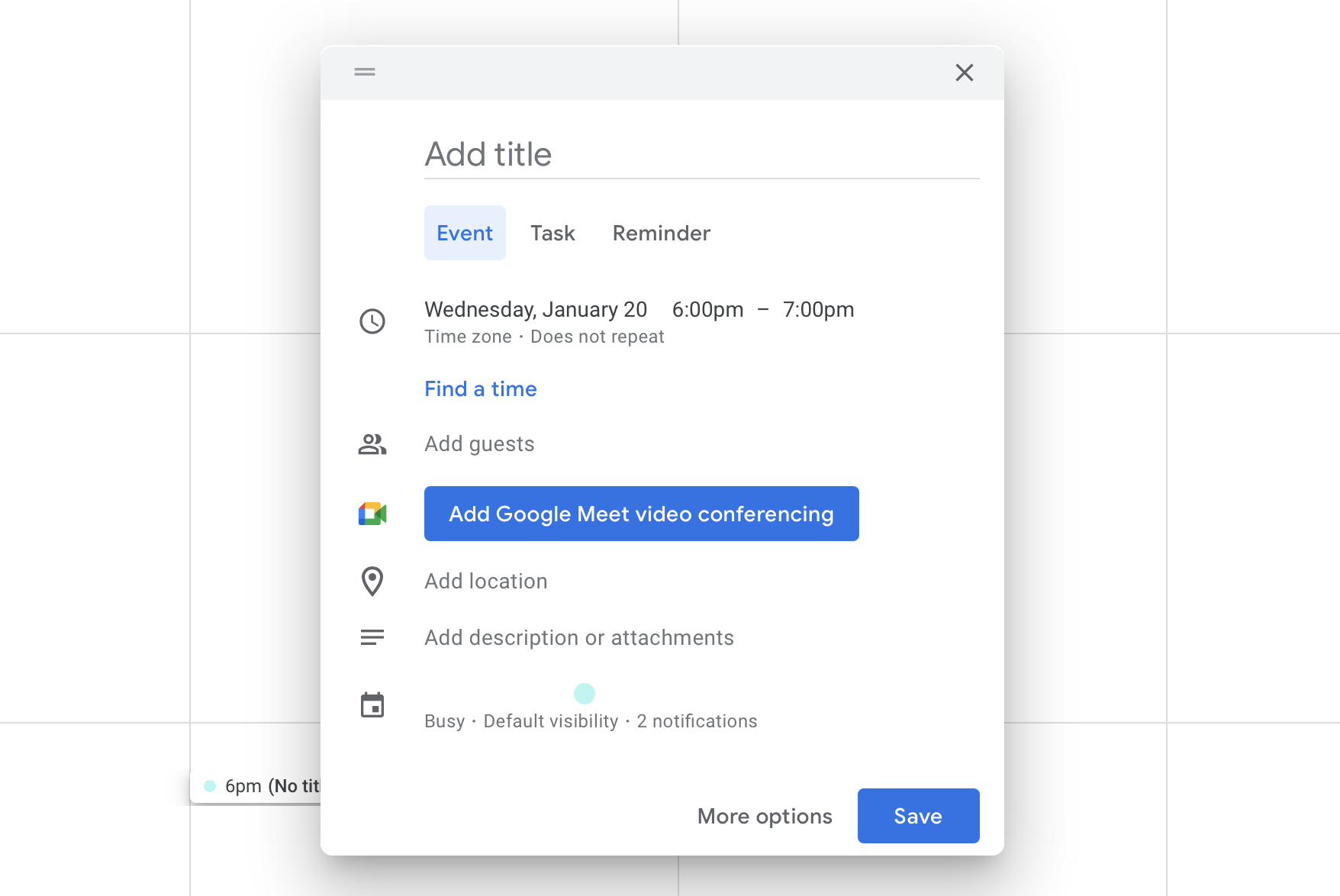 How to share Google calendar with friends and family