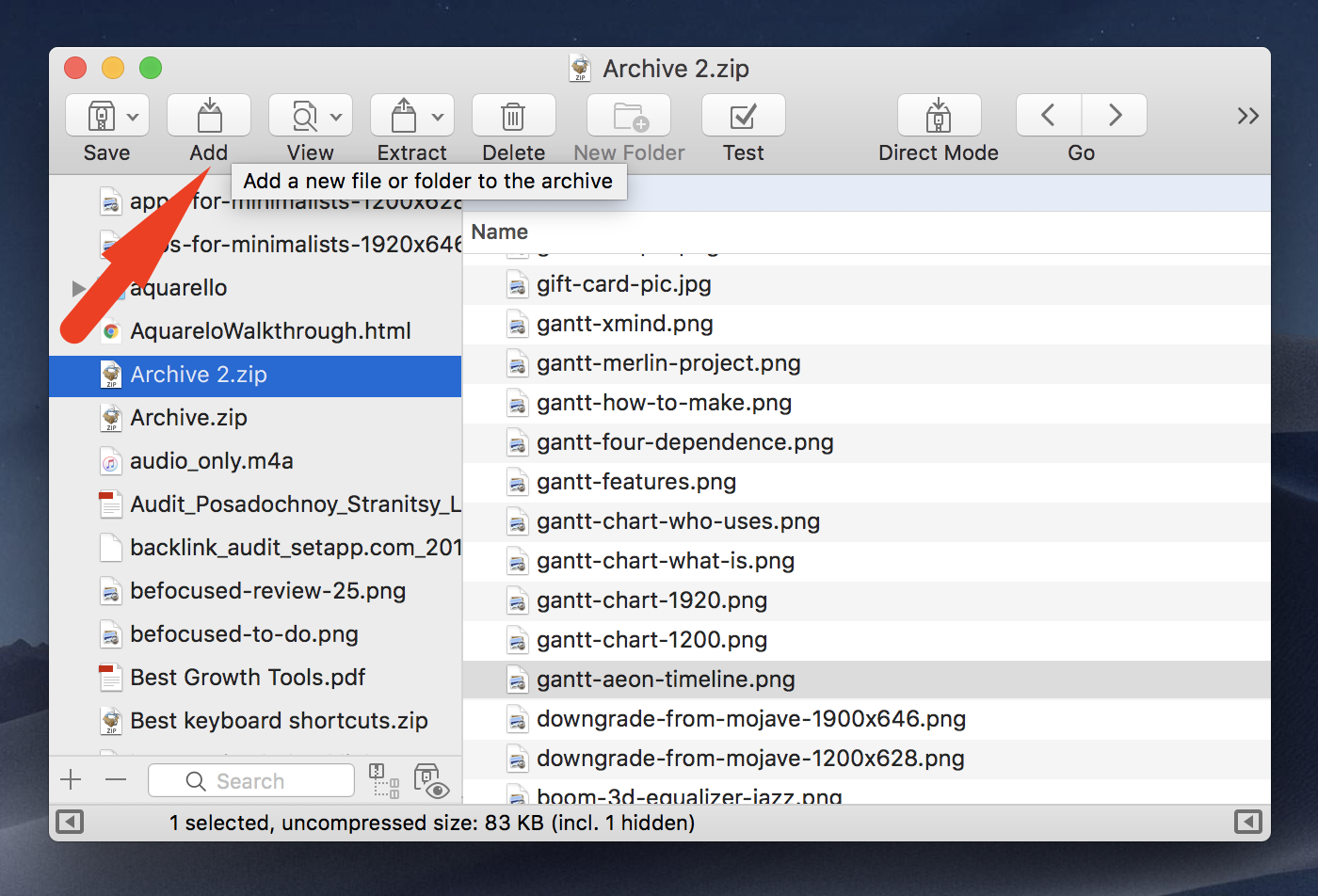 extract zip files on mac