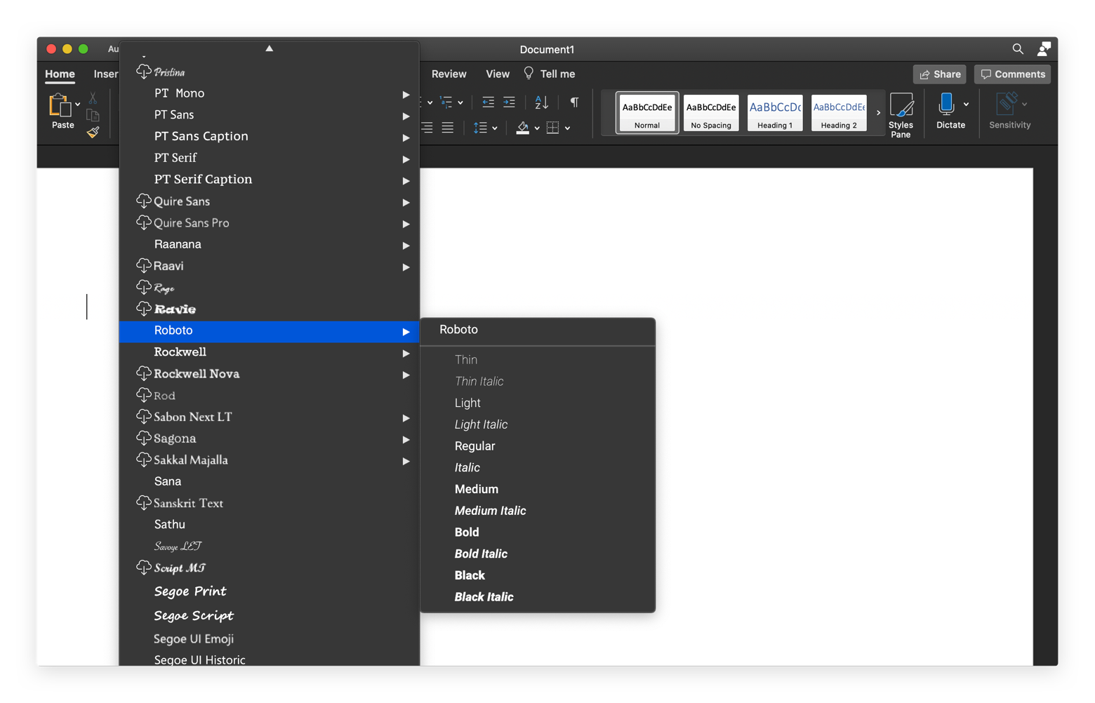 How to Add Fonts to Microsoft Word Mac?