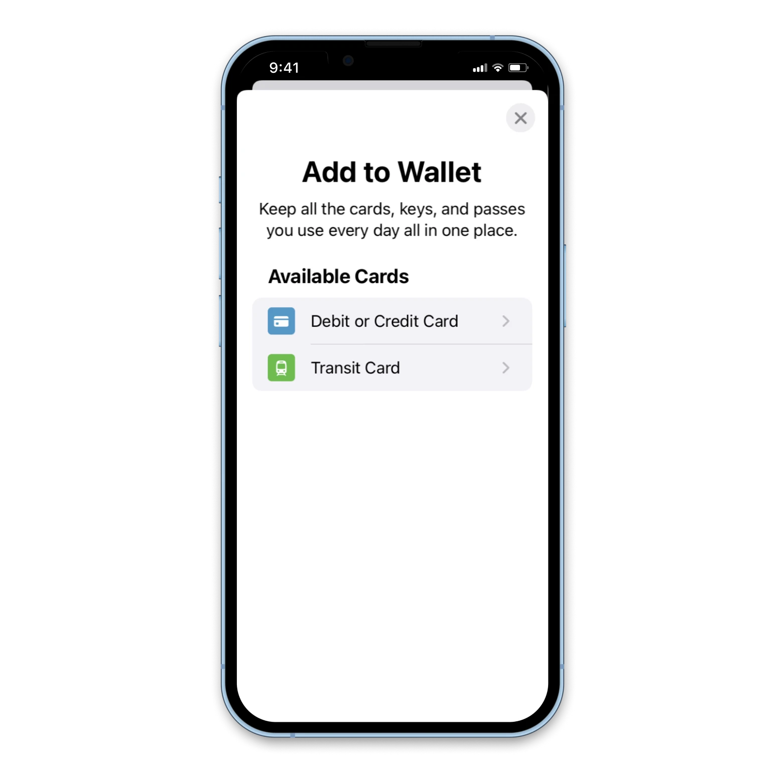 Organize your cards, keys, and passes in Wallet on iPhone - Apple Support