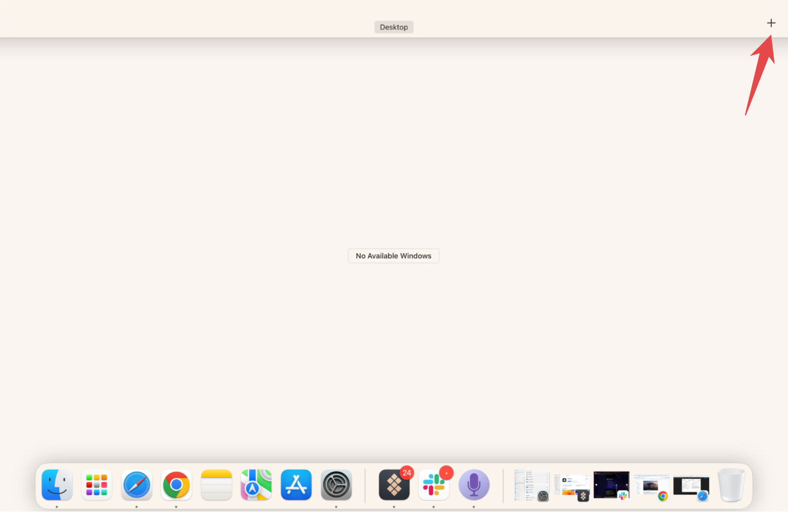 create a new desktop create a new desktop