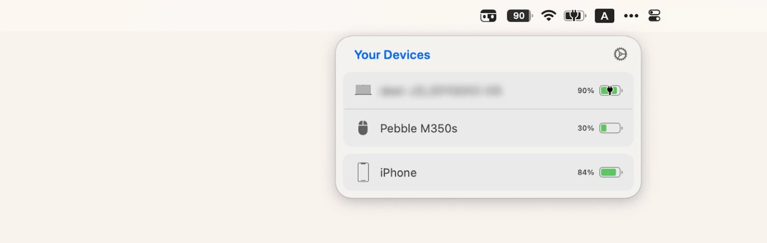 check iPhone’s battery level with AirBuddy check iPhone’s battery level with AirBuddy
