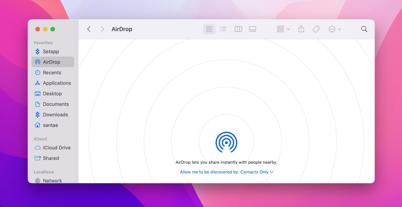 how to use airdrop between iphone and mac