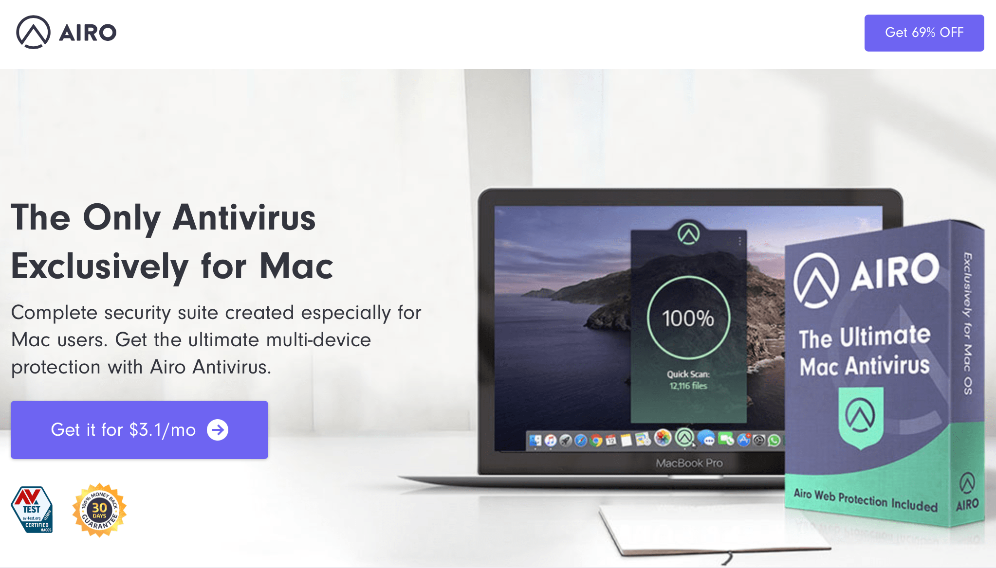 Airo Antivirus for Mac
