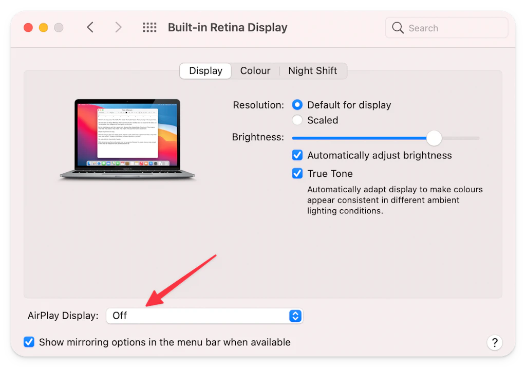 Airplay Format How to get rid of
