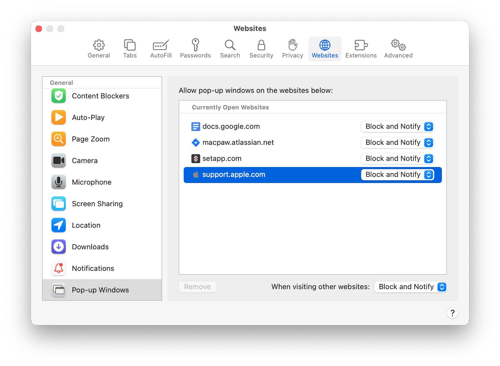 Attent vergroting mesh How to allow pop ups on Mac (or block them) – Setapp