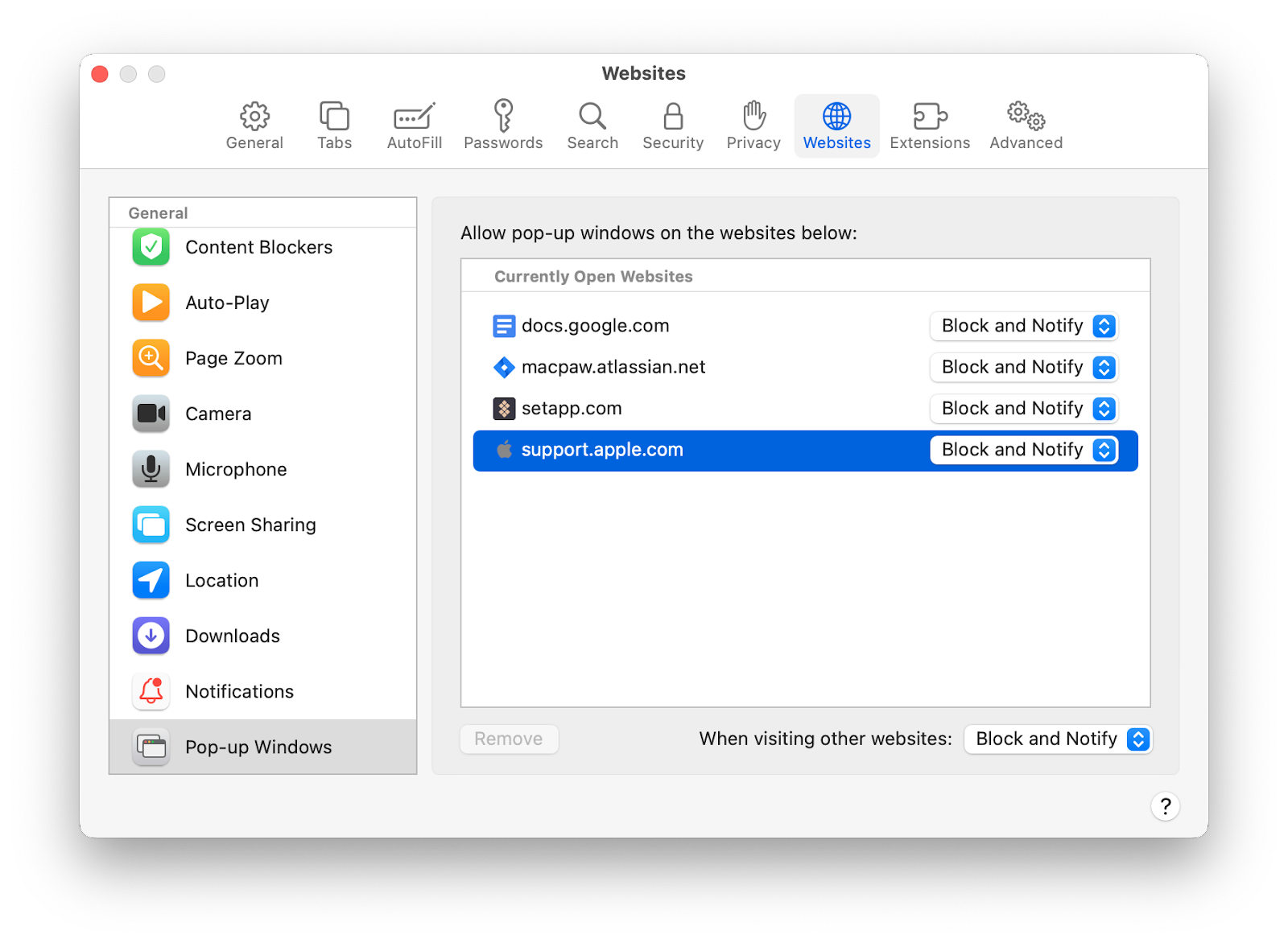 How to allow pop ups on Mac (or block them) – Setapp