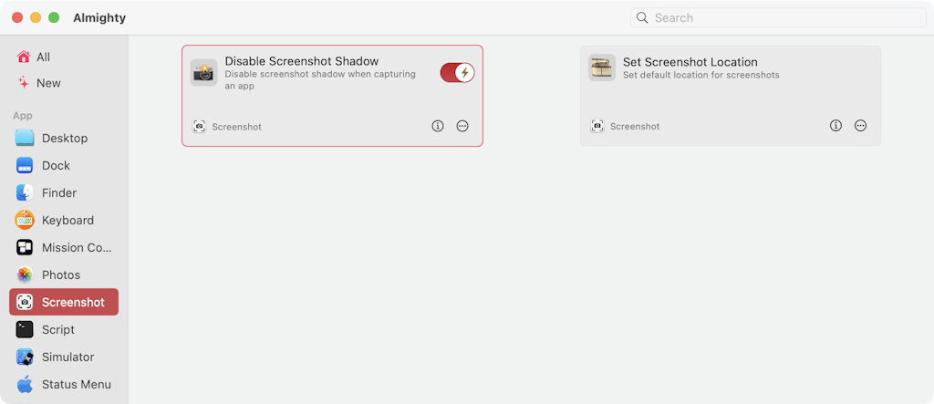 How to disable screenshot shadow on Mac