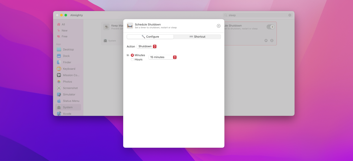 How to set a shutdown timer for Mac