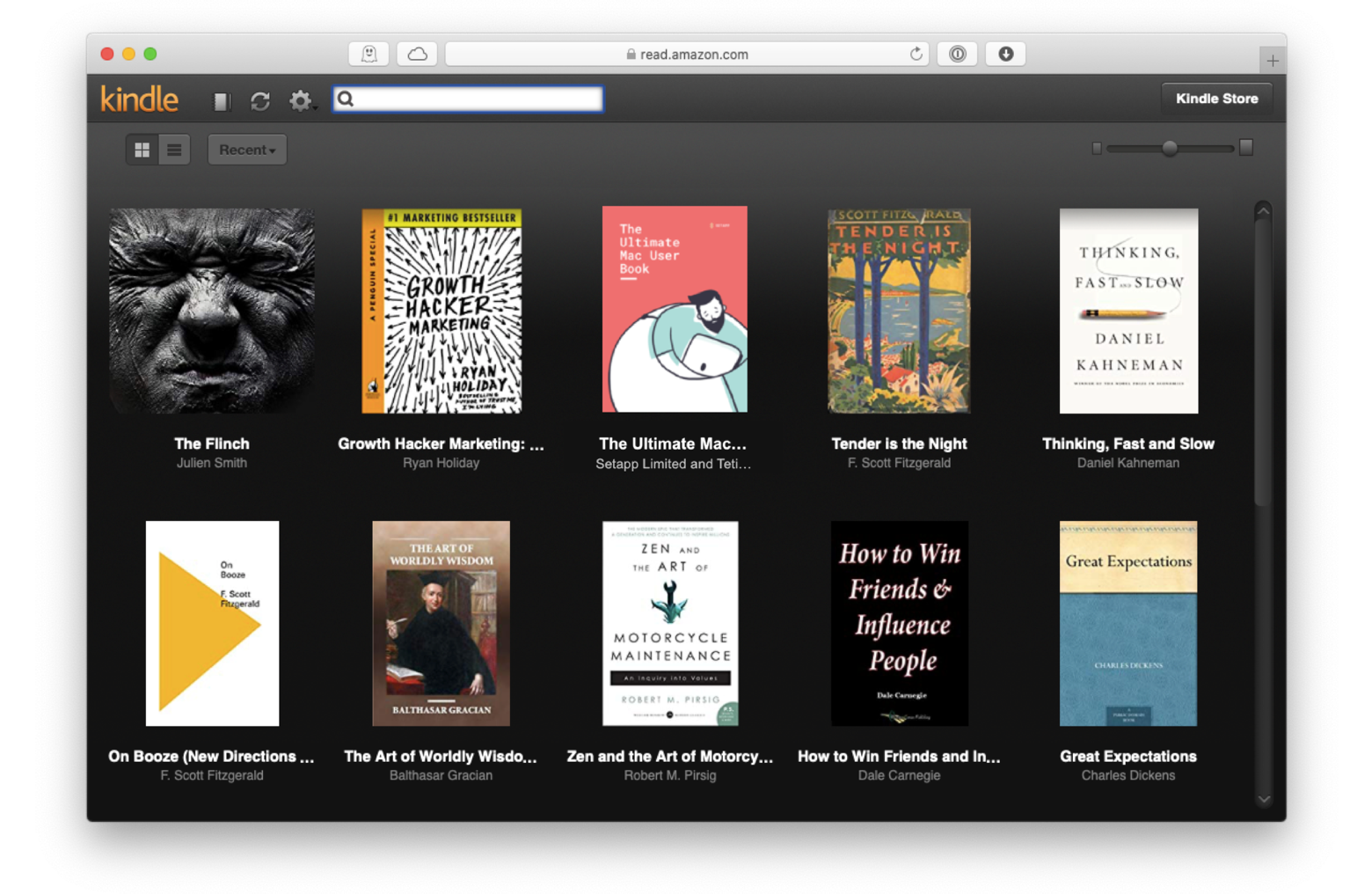 kindle app mac