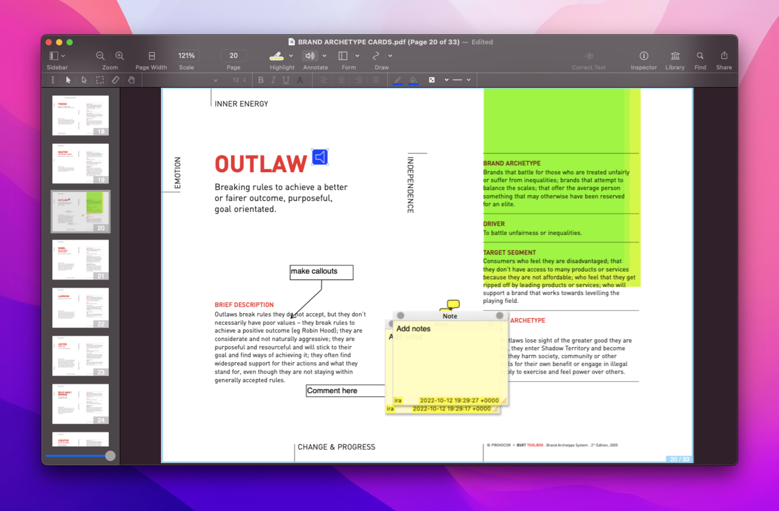 add notes to PDF in Nitro PDF Pro