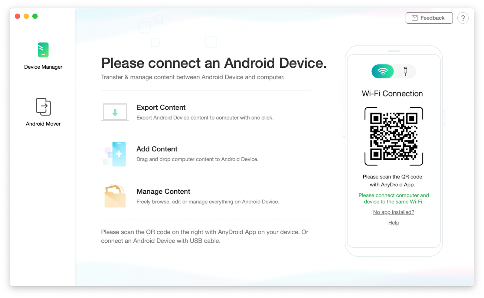 Connect Android to Mac easily