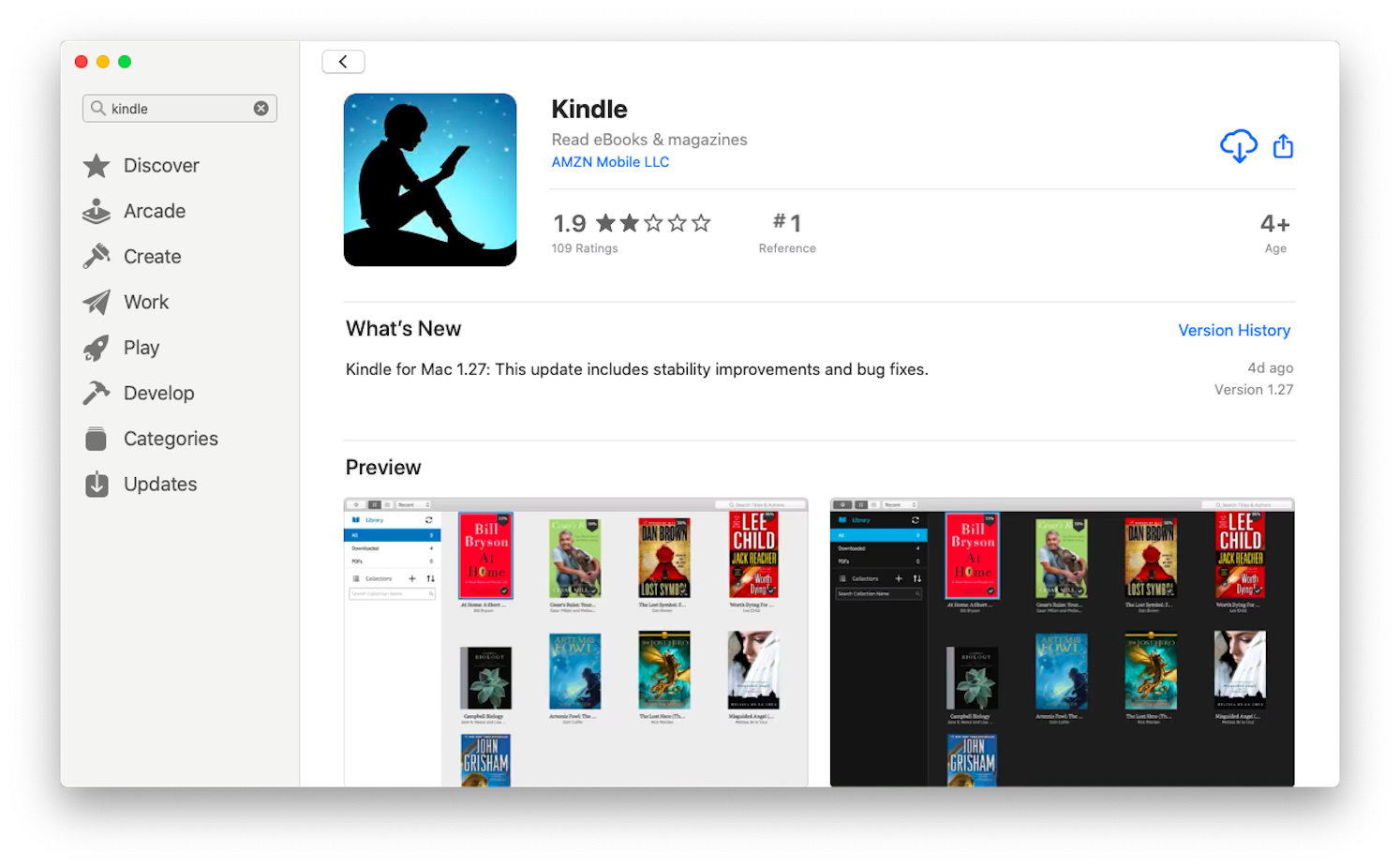 kindle app mac