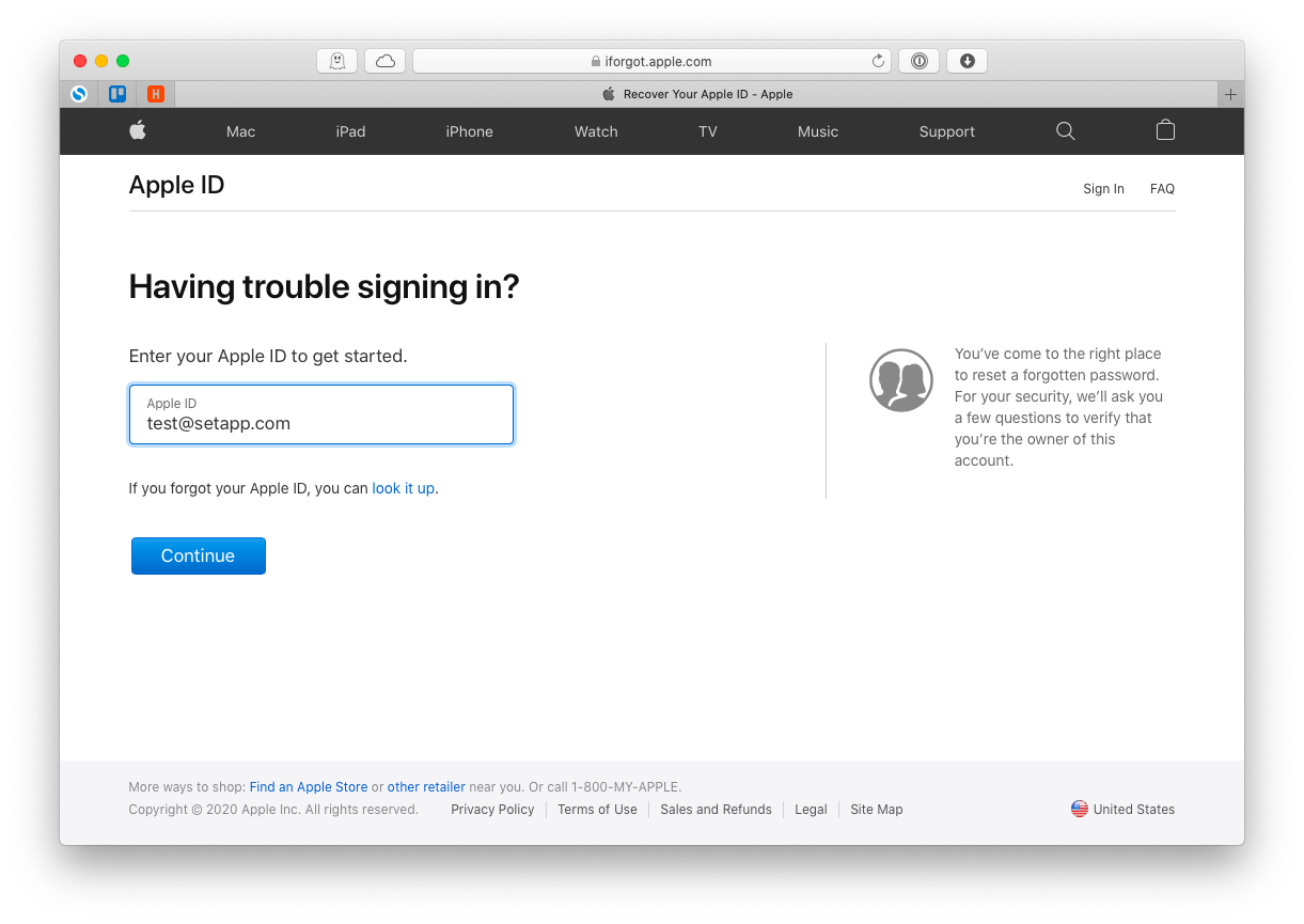 how to change password on mac if you forgot it