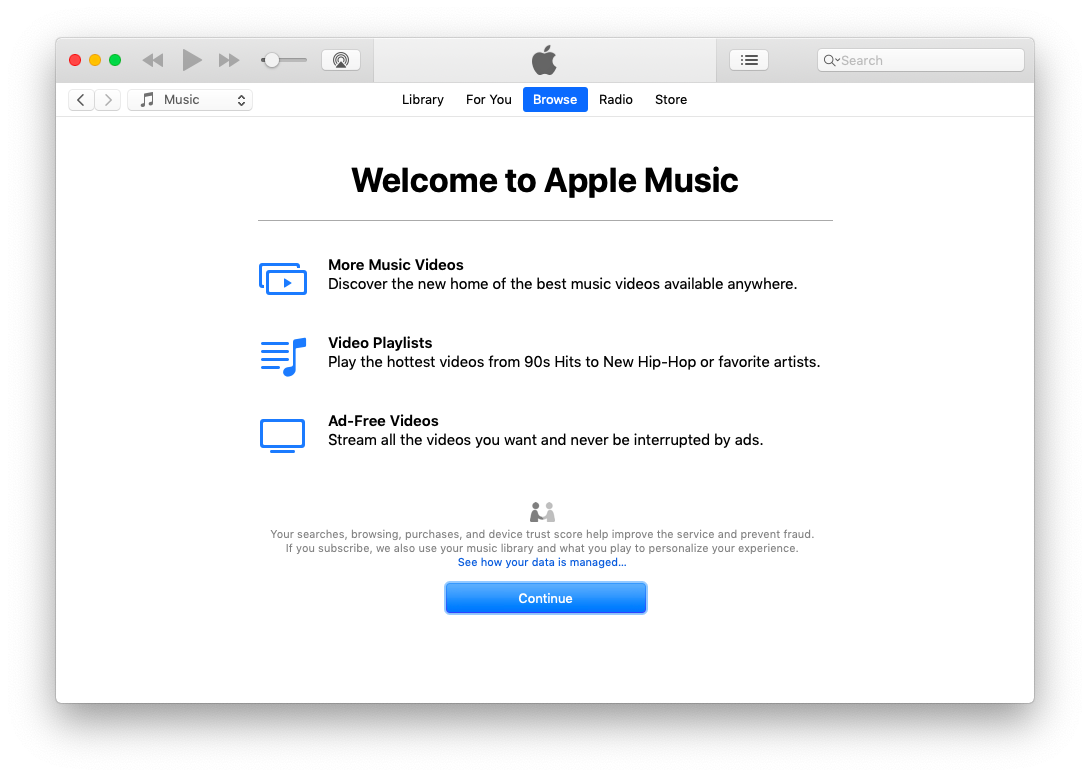 apple music itunes mac