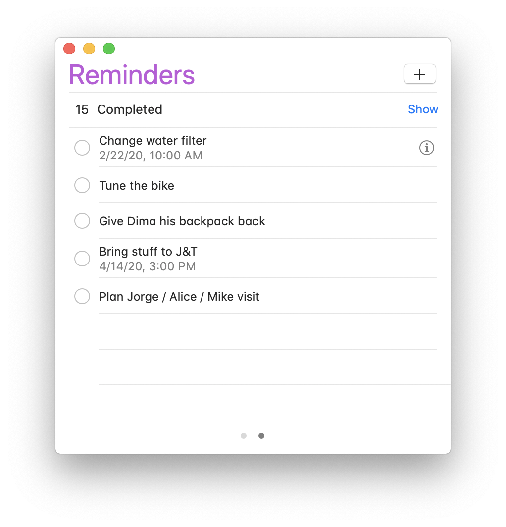 task list app for mac