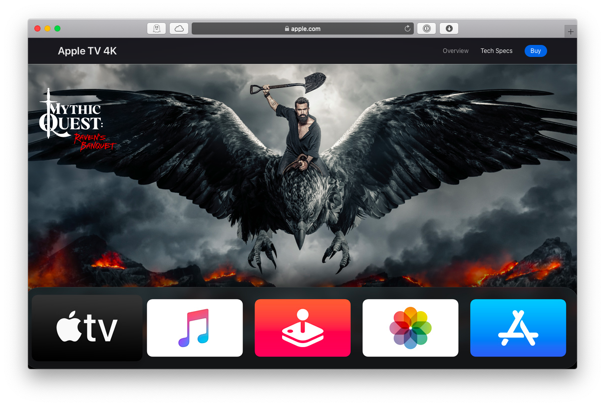 Тв приложения на apple tv