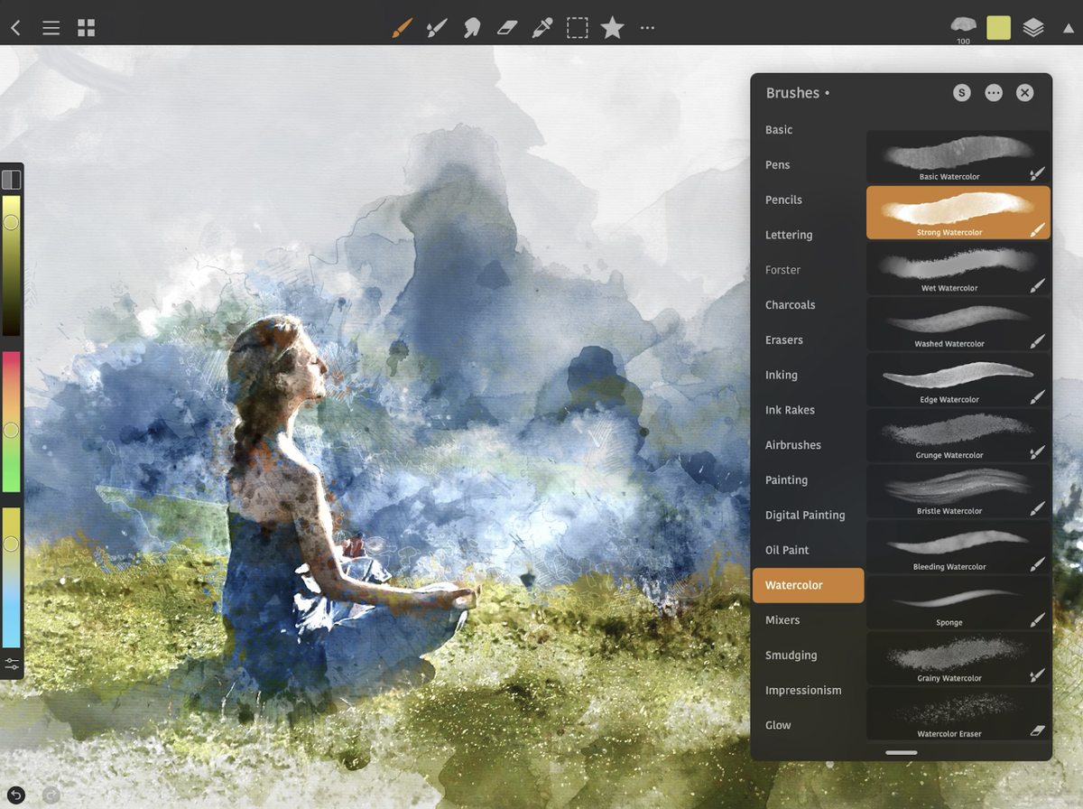 Procreate на пк. Программа Procreate. Paint на макбуке. Procreate примеры работ. Procreate for Mac.