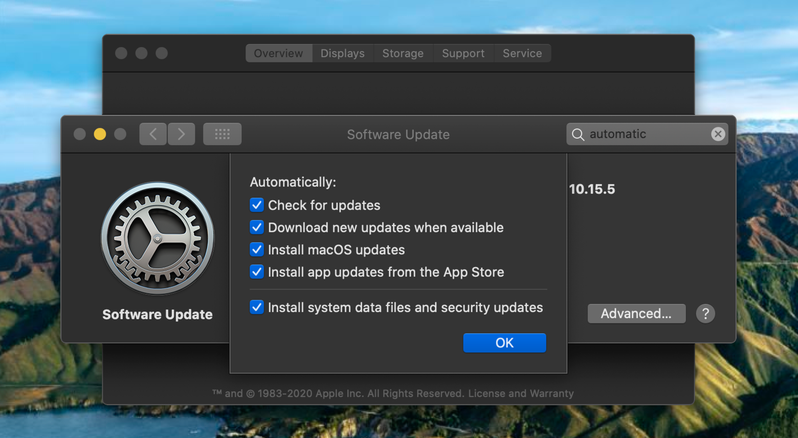 what is the most recent mac software update