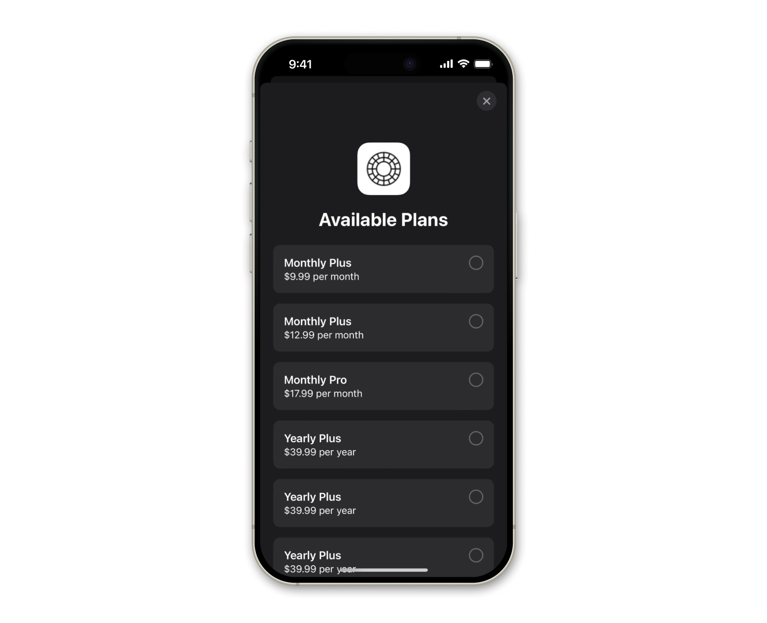 available plans VSCO subscription iPhone