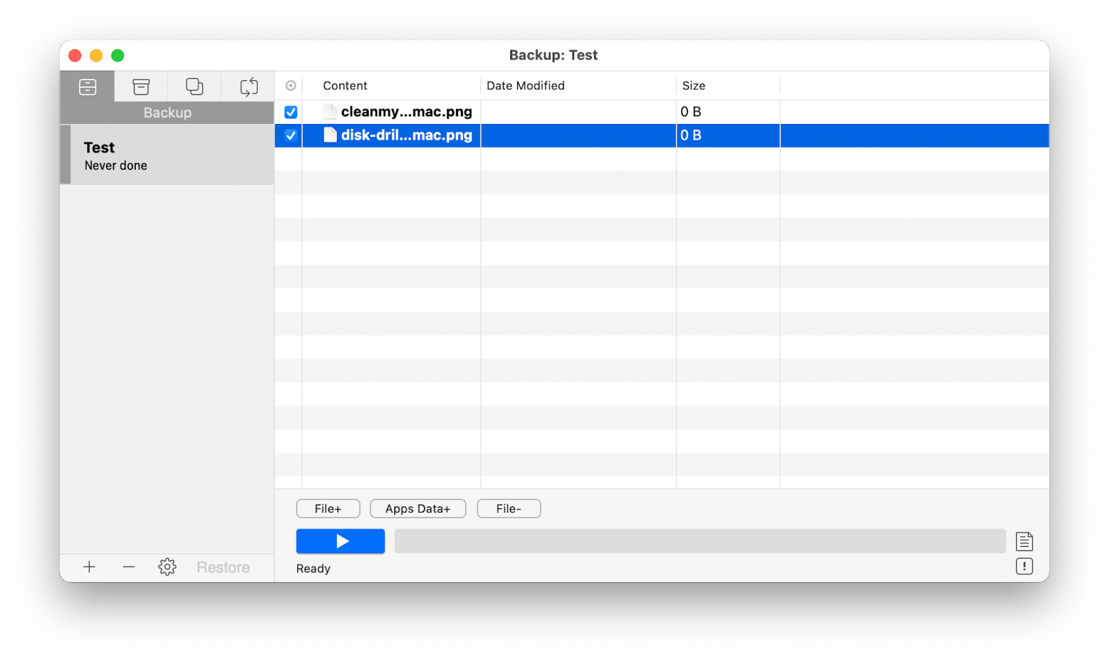 backup files folder backuppro