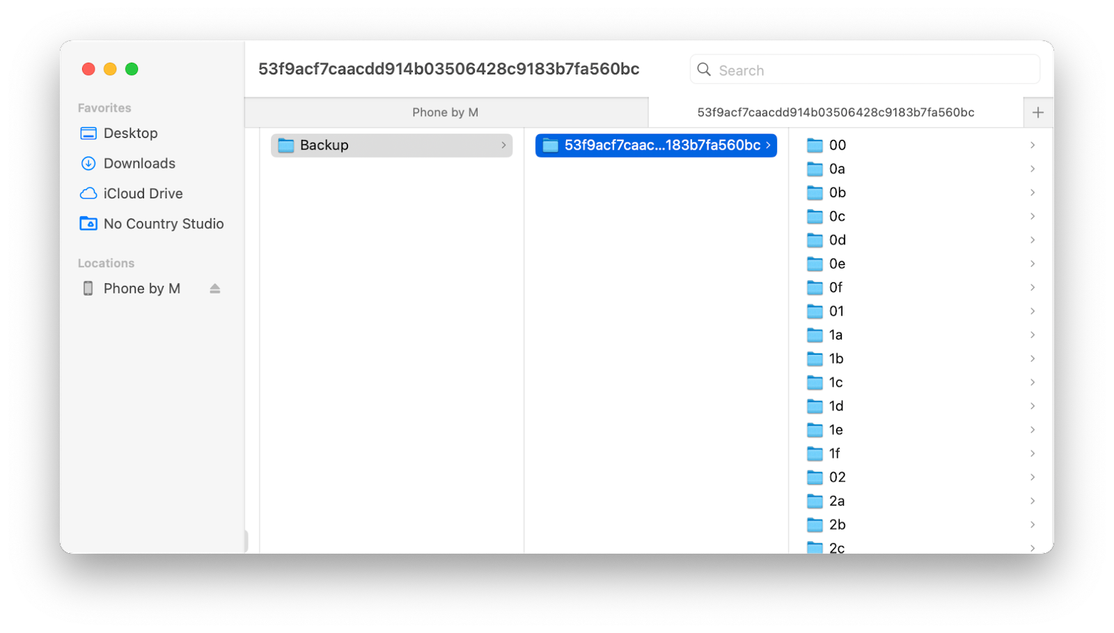 How to back up iPhone to external hard drive