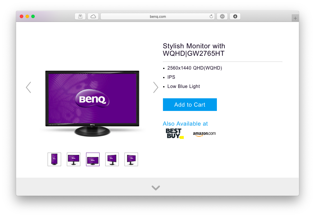 BenQ 27-inch GW Monitor