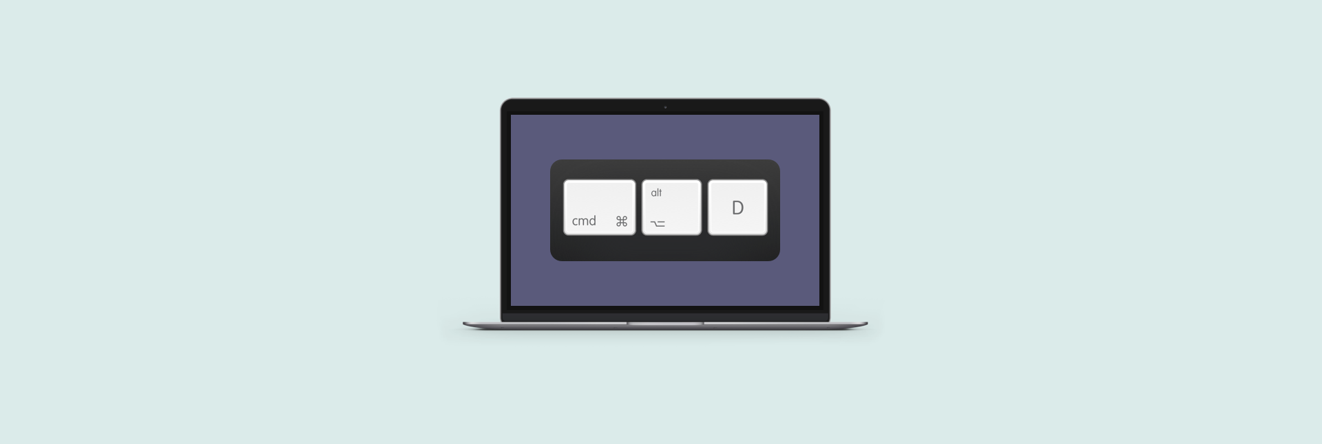mac keyboard symbols vector