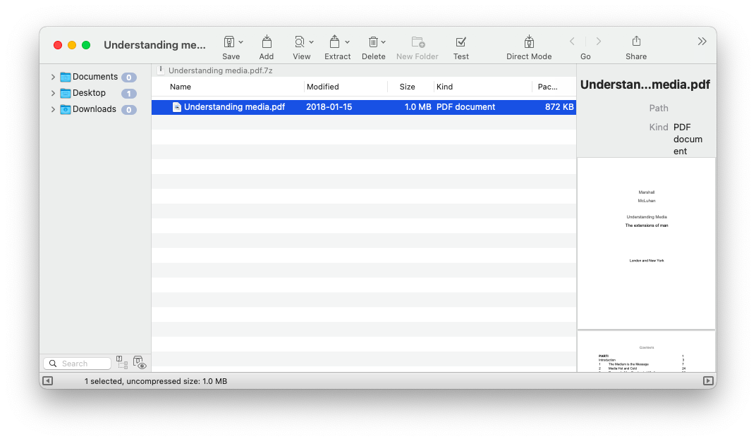 7 zip for mac use