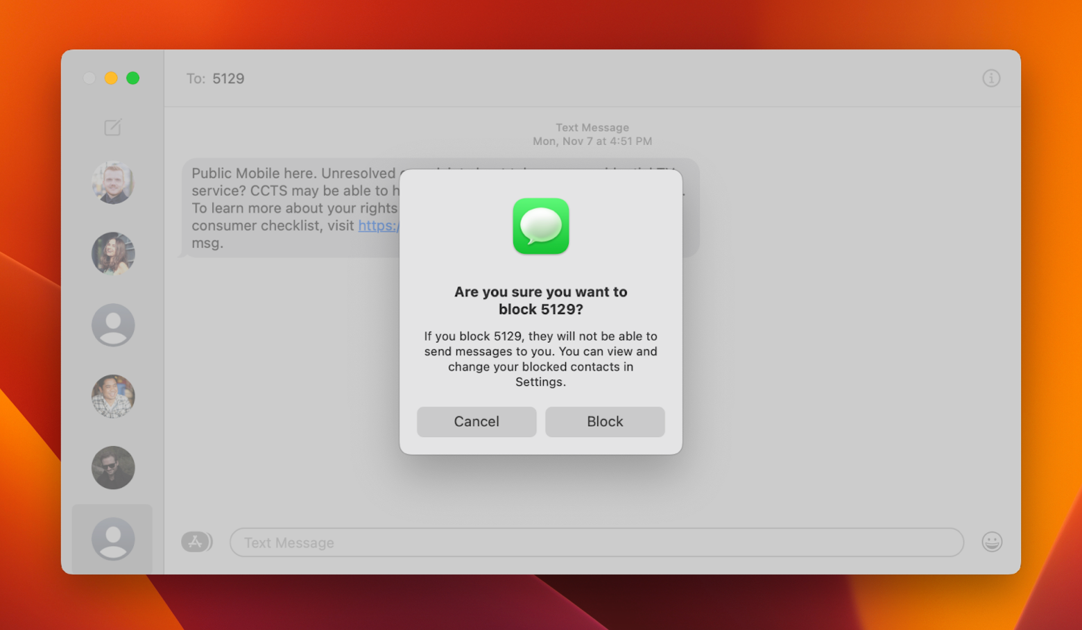 block contacts mac