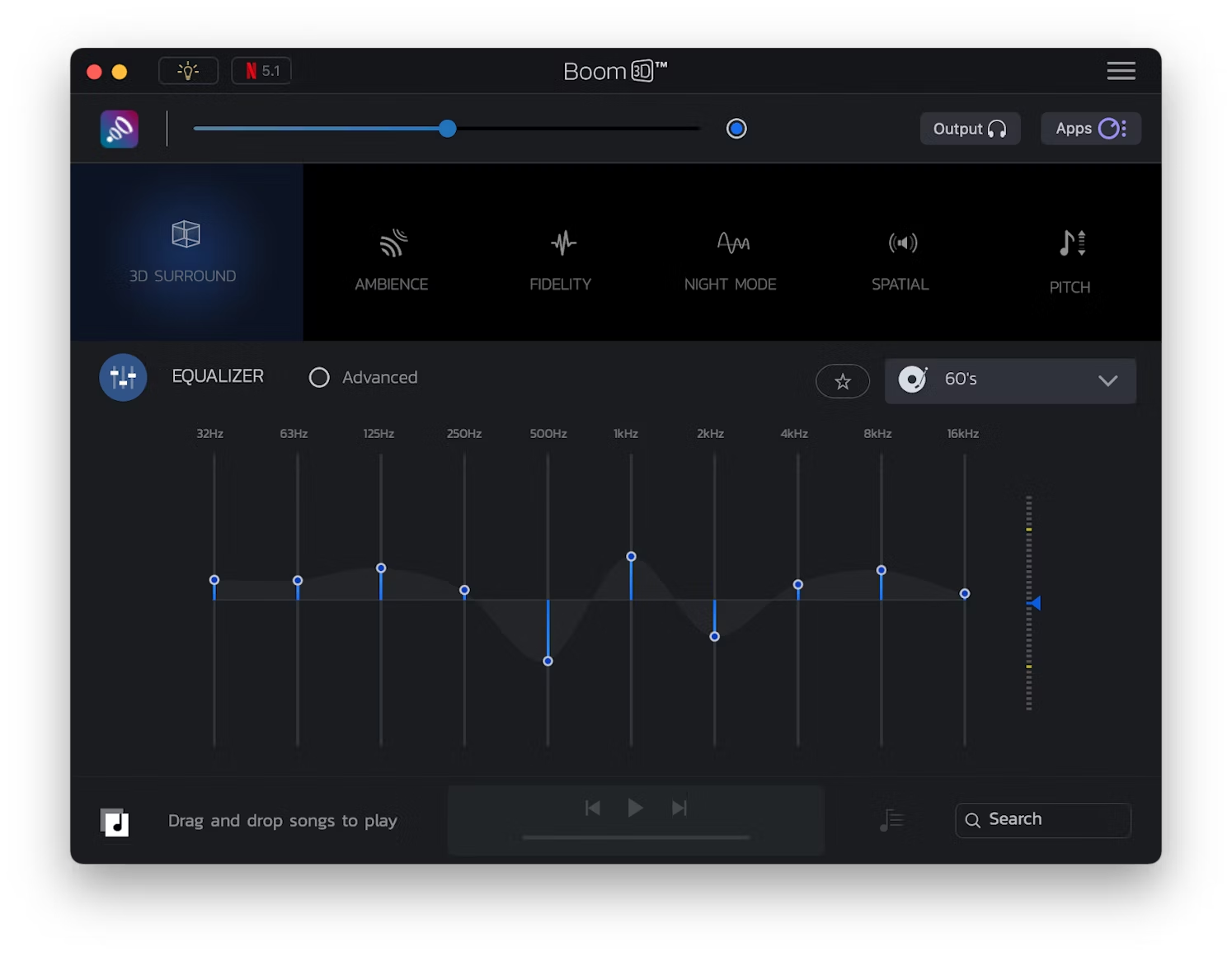 boom 3d audio presets app