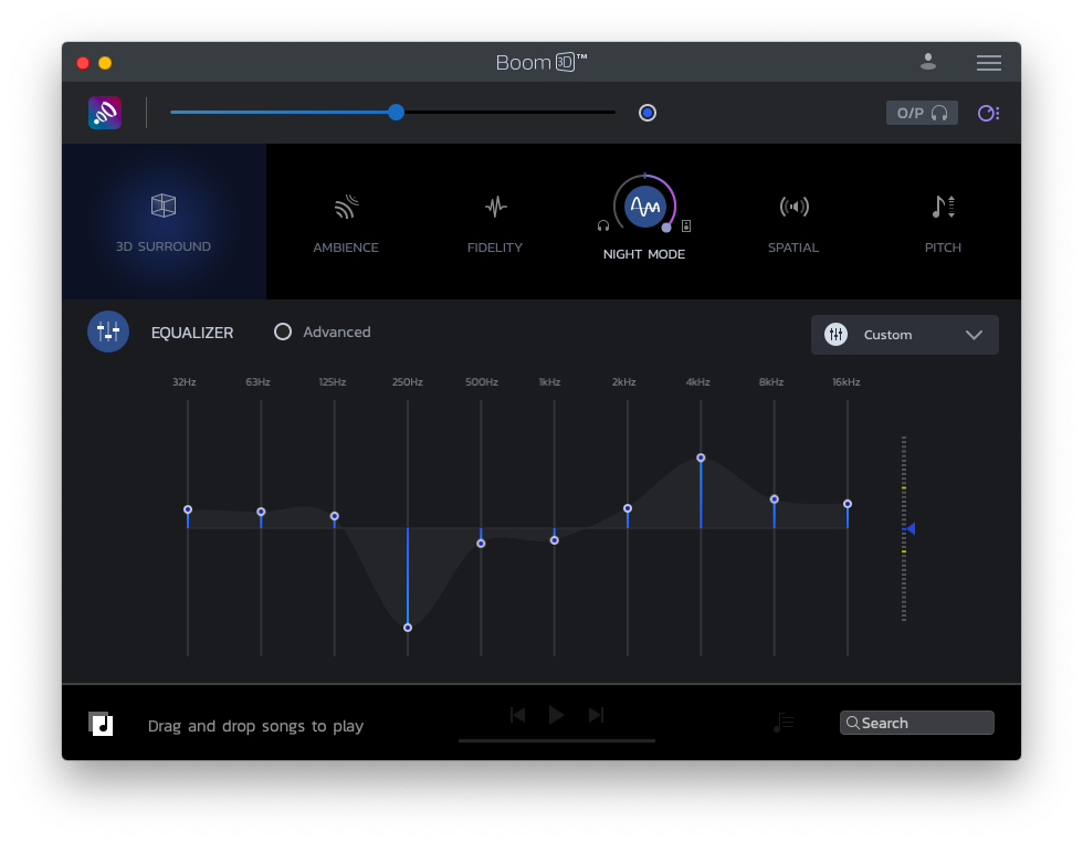 Boom 3D Mac audio experience