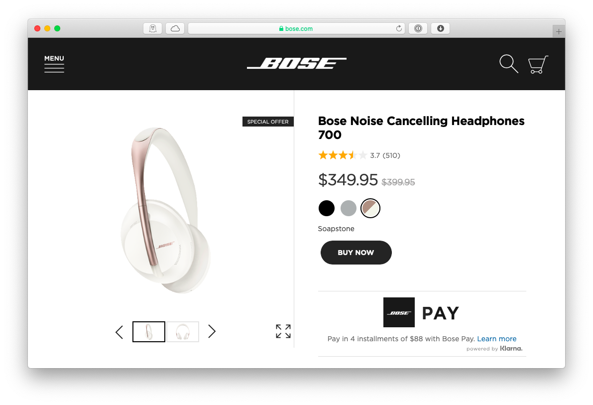 Bose headphones noise cancelling Mac