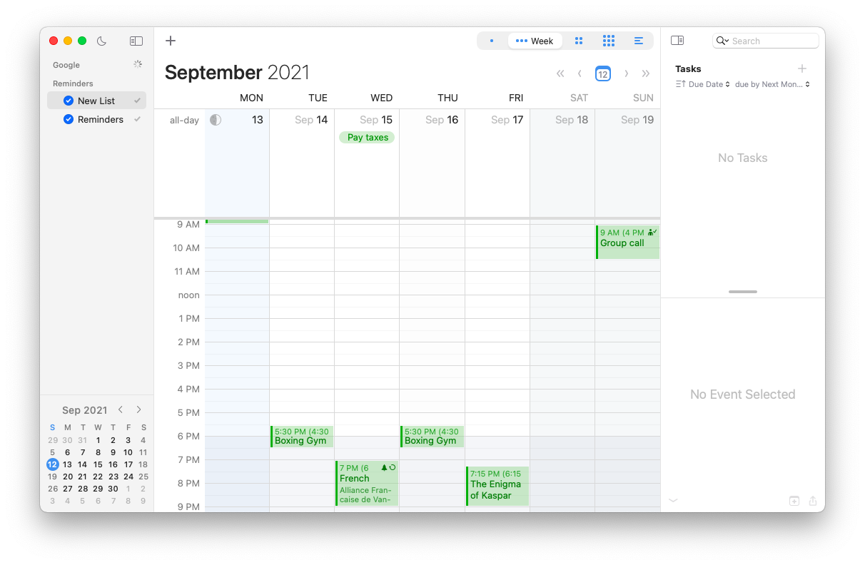 calendar scheduler for mac