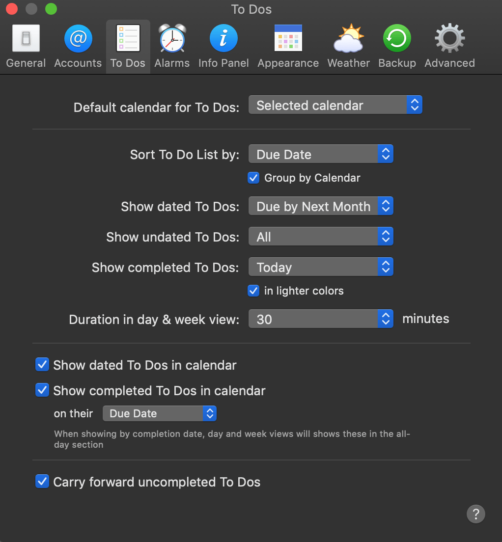 good application for email weather clock mac