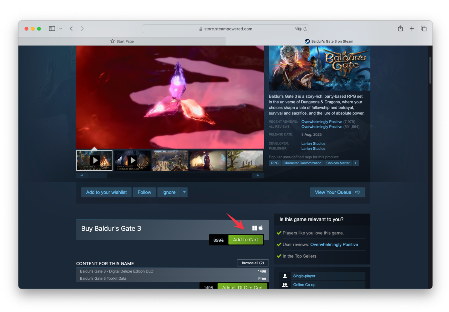 buy game on steam