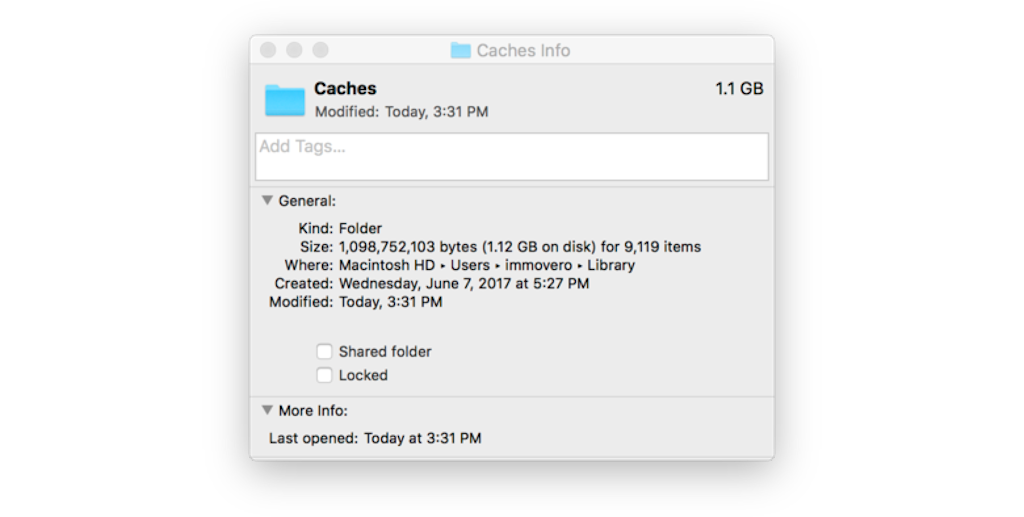 How to clear cache on a Mac