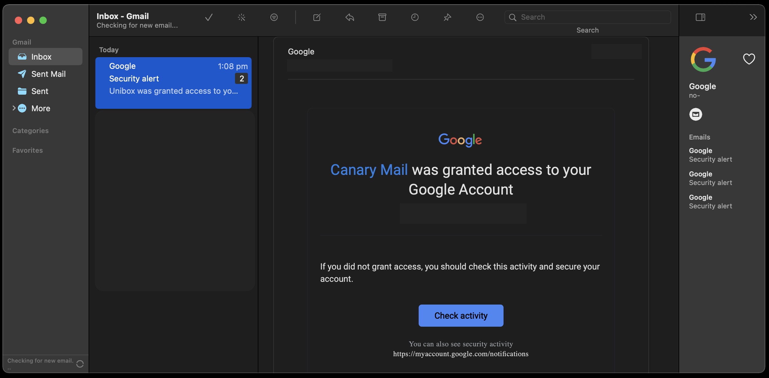 how to contact canary mail