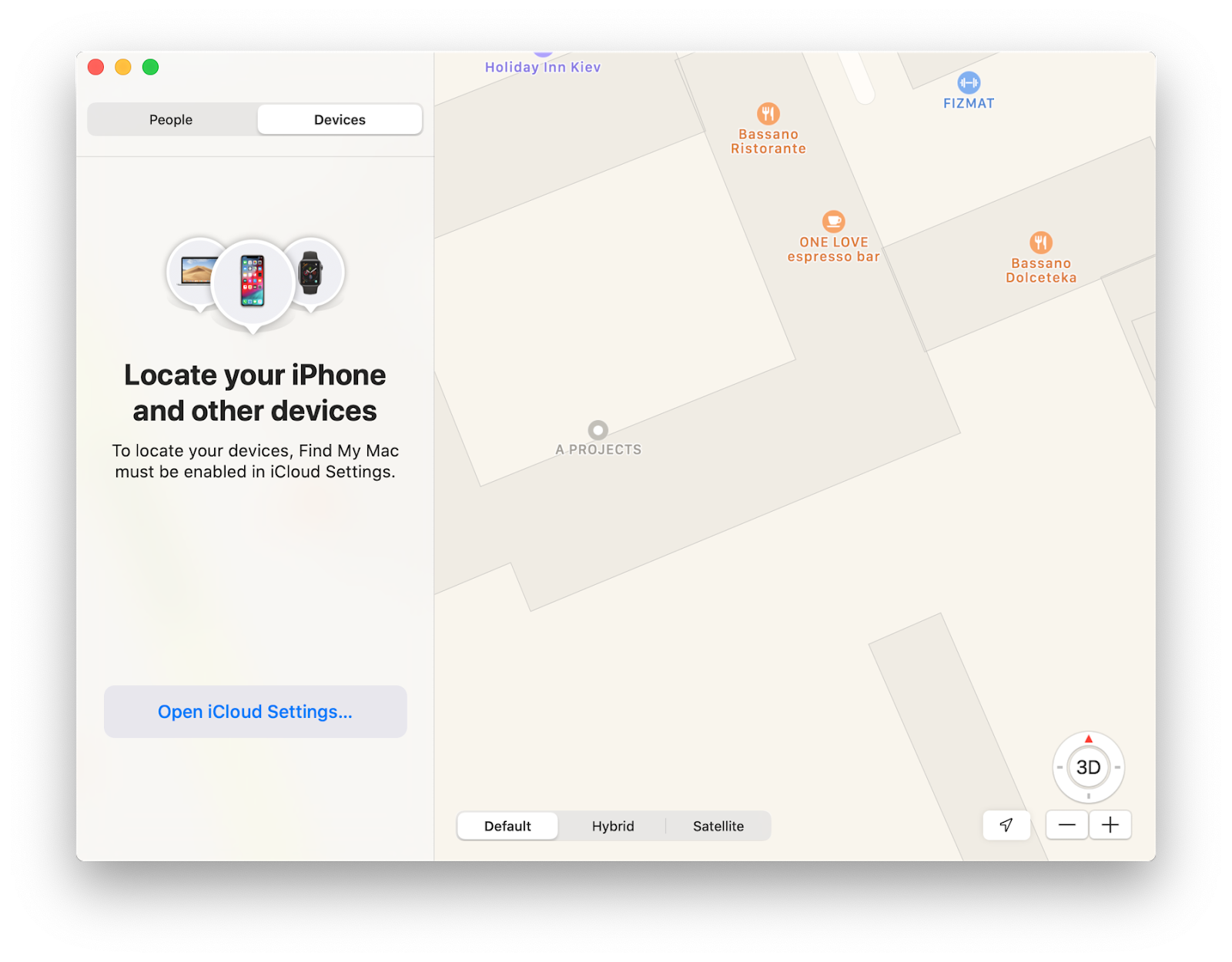 iOS/macOS tracking
