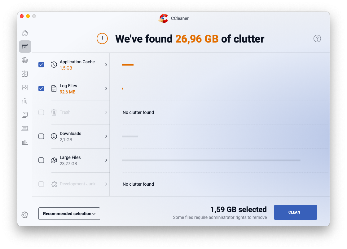 CCleaner for Mac