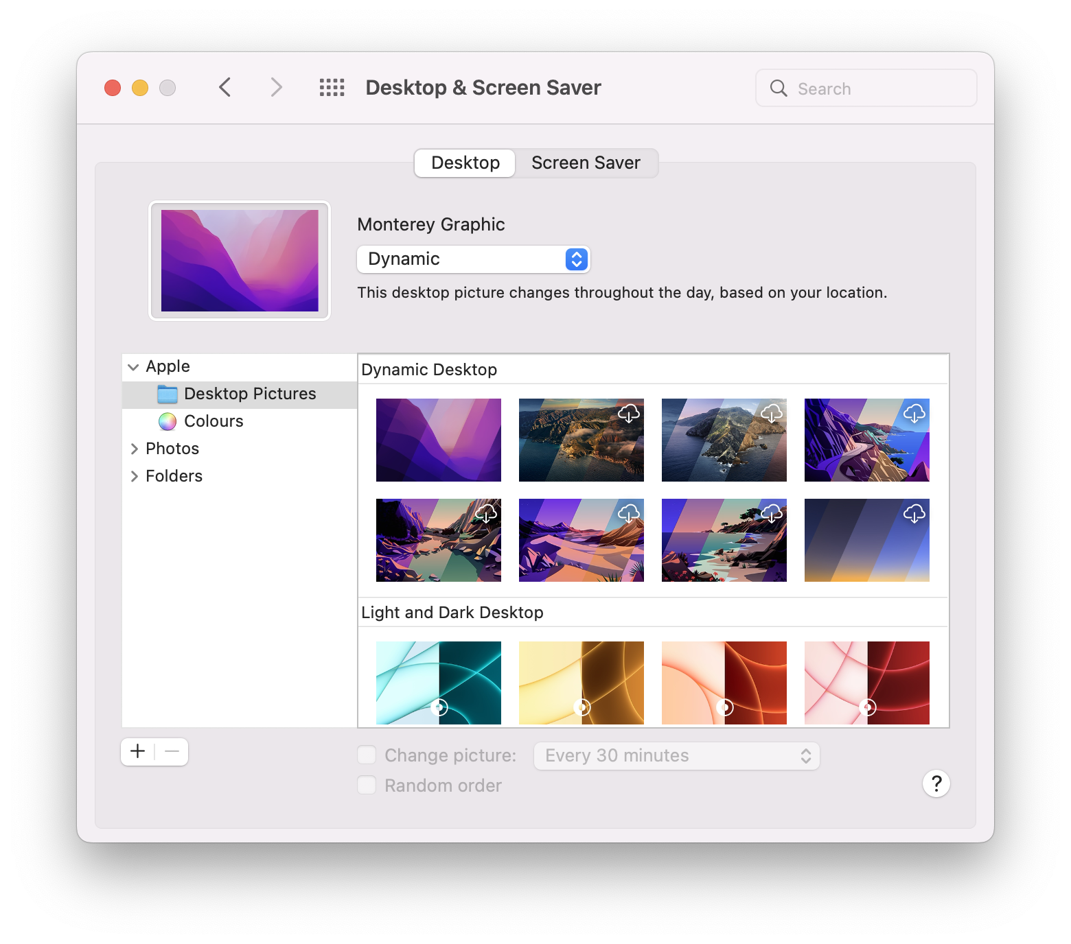 How to change desktop background and screensaver on Mac