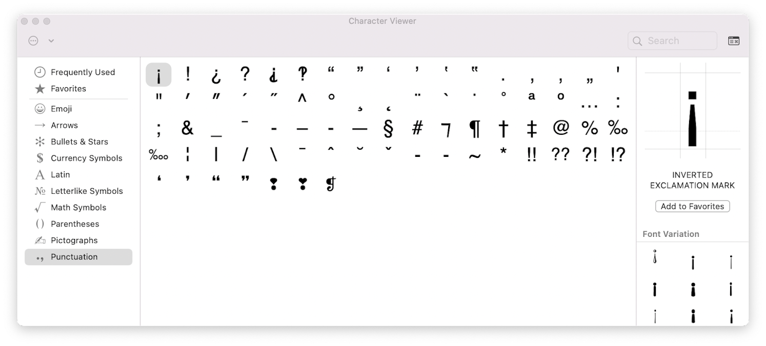 How to type letters with accents on Mac